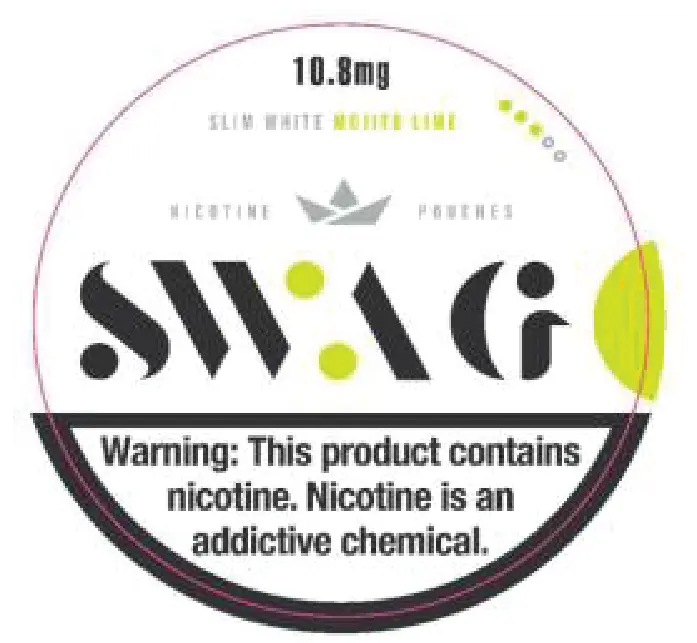 SWAG Mojito Lime Slim 10.8mg S3 