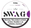SWAG Ice Grape Slim 10.8mg S3 