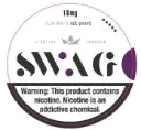 SWAG Ice Grape Slim 18mg S5