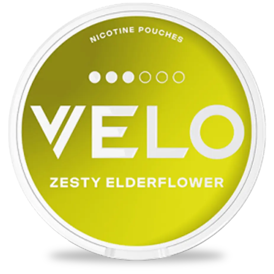 VELO - Zesty Elderflower - 10mg - 3 Dot - x20