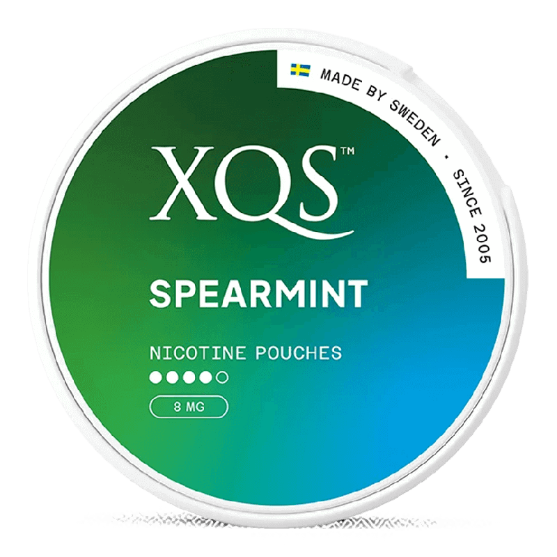 XQS - Spearmint - 8mg - 4 Dot - x20