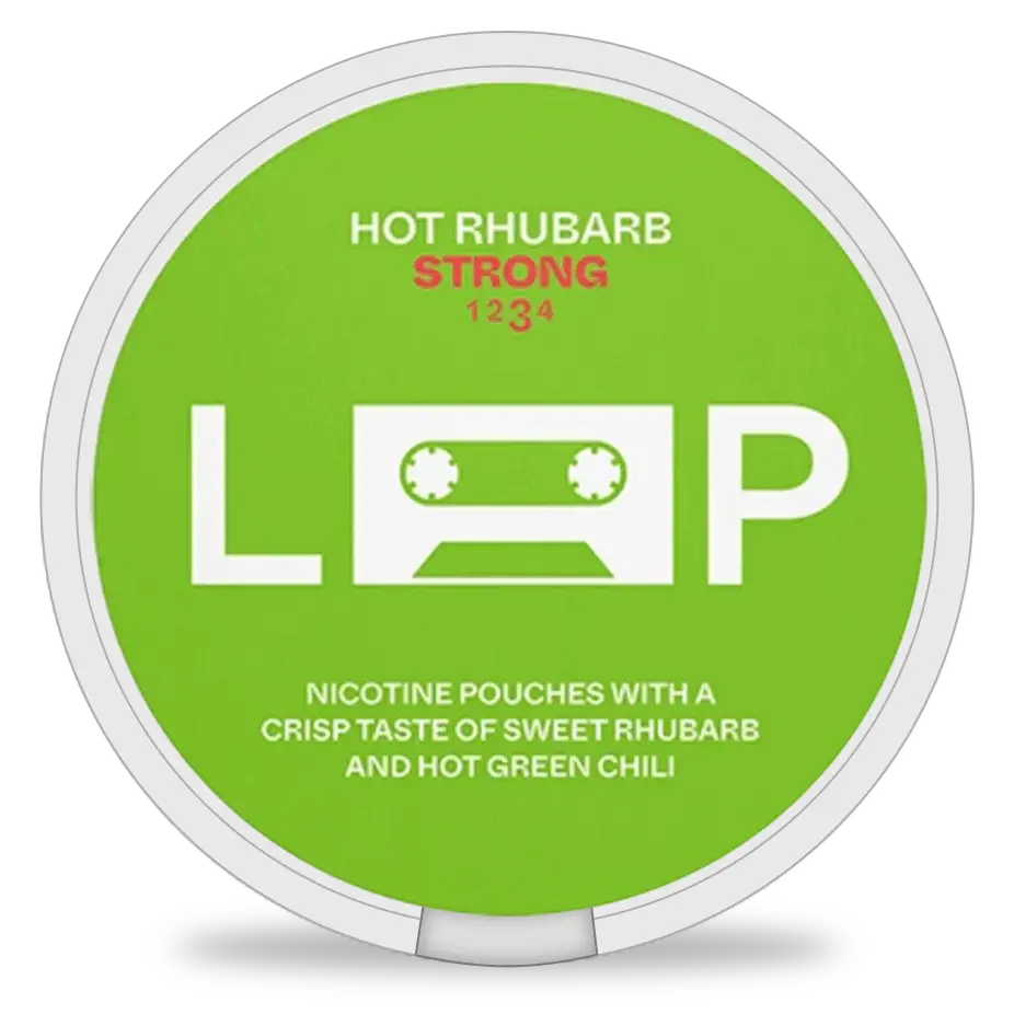 LOOP - Hot Rhubarb - 10mg - 3 Dot - x20