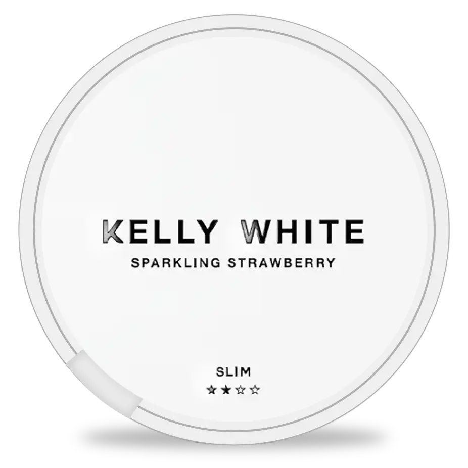 KELLY WHITE - Sparkling Strawberry - 5mg - 2 Dot - x20