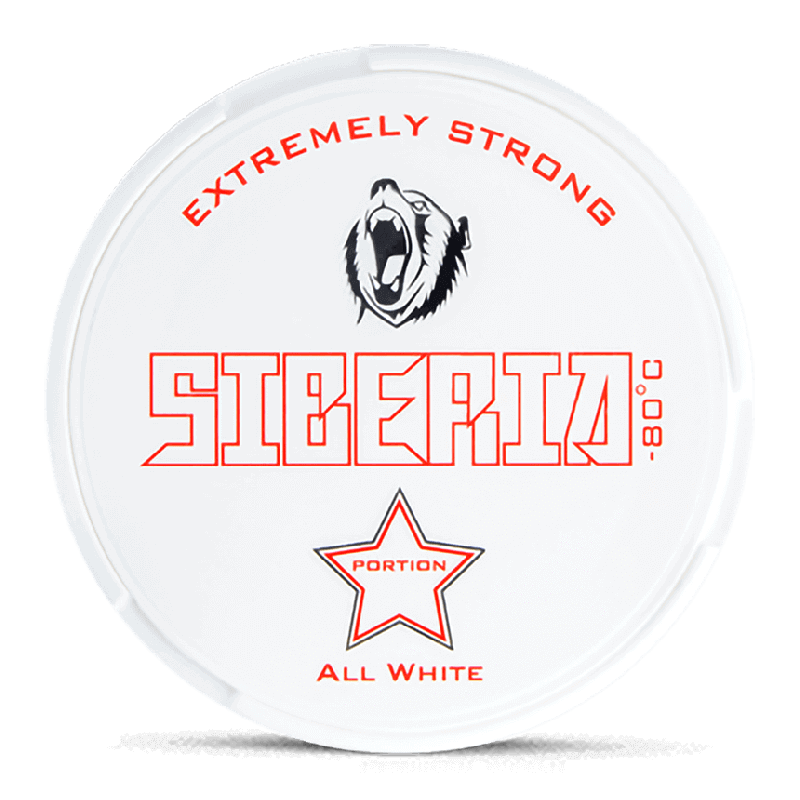 SIBERIA - All White - 25mg - 4 Dot - x20