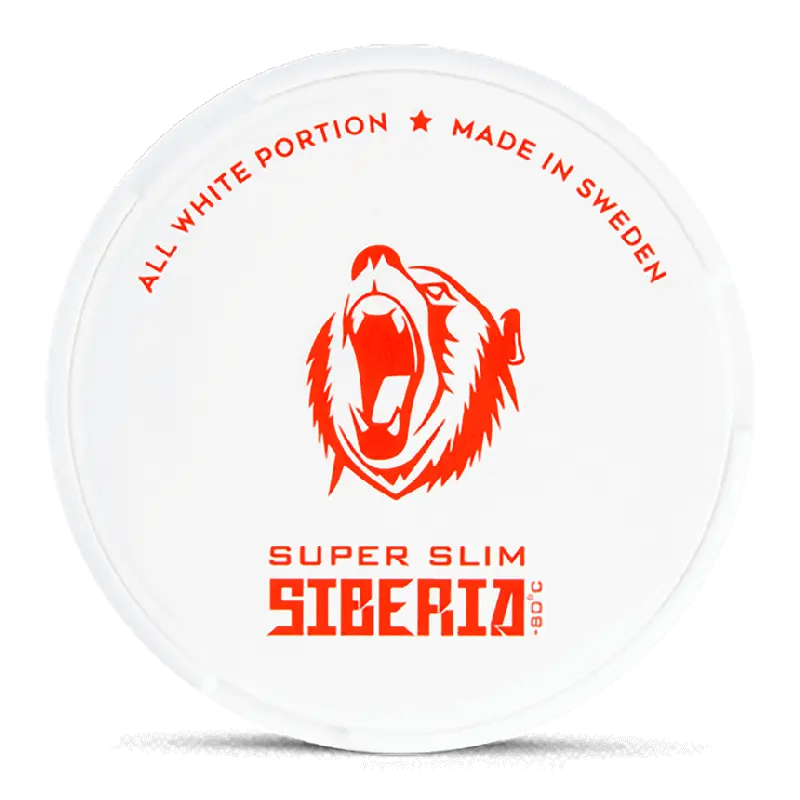 SIBERIA - All White - 21mg - 3 Dot - x20