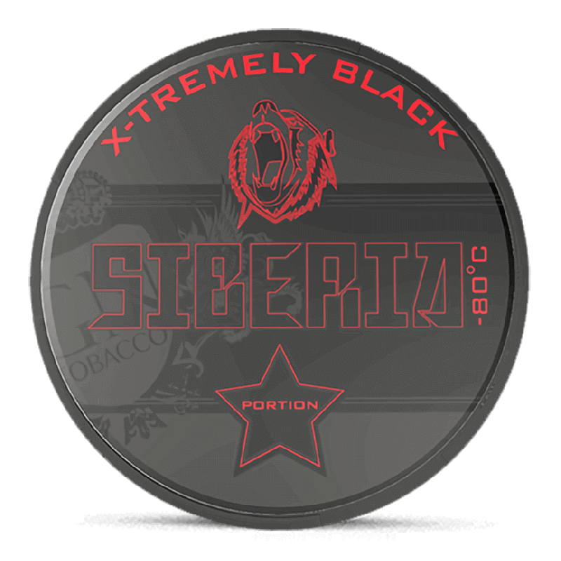 SIBERIA - Black - 43mg - 6 Dot - x20