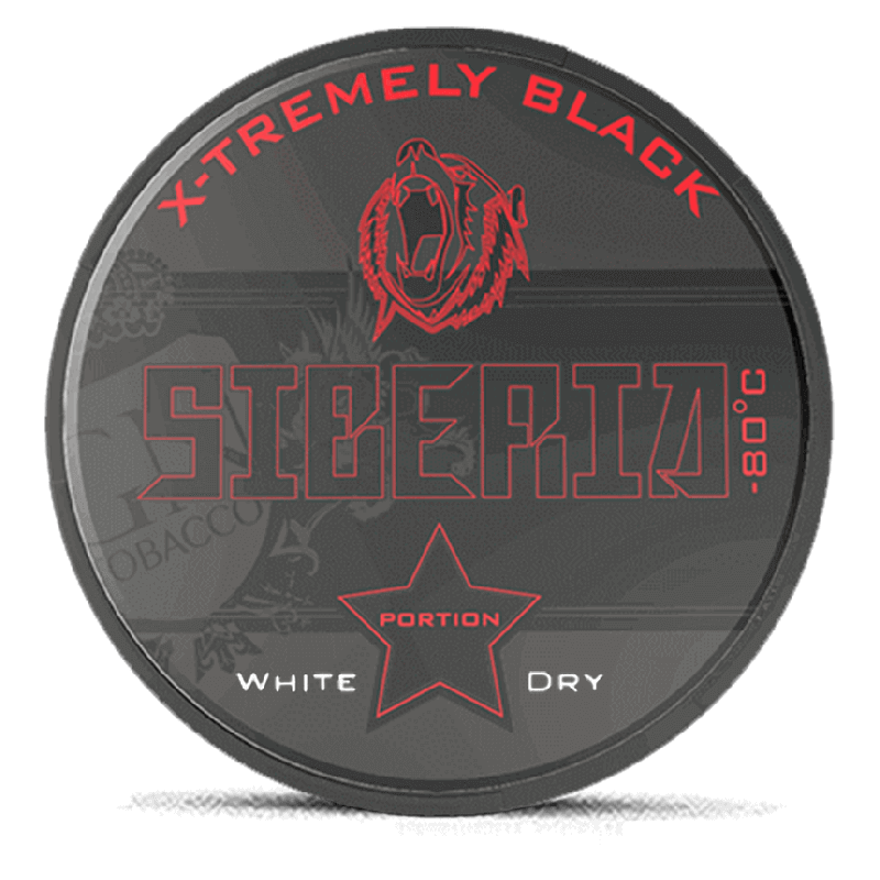 SIBERIA - Black Dry - 34mg - 6 Dot - x20