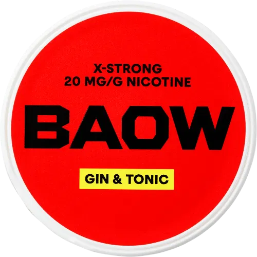 BAOW - Gin & Tonic - 12mg - 4 Dot - x20