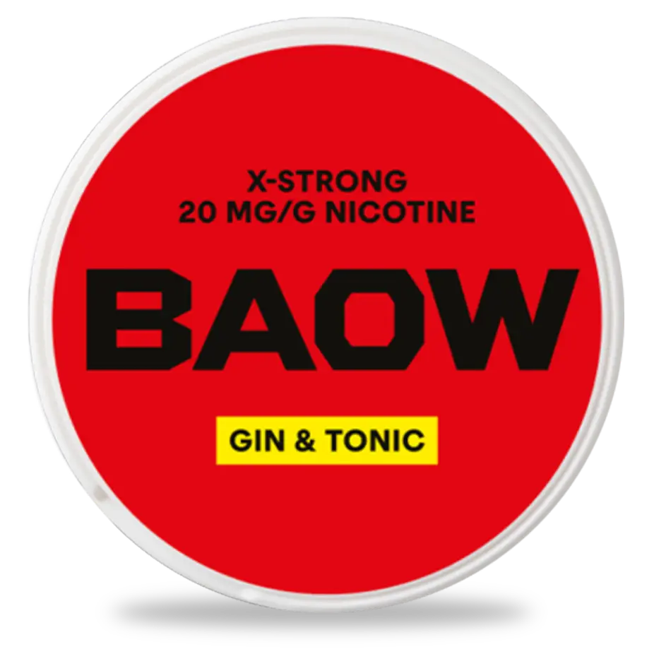 BAOW - Gin & Tonic - 12mg - 4 Dot - x20