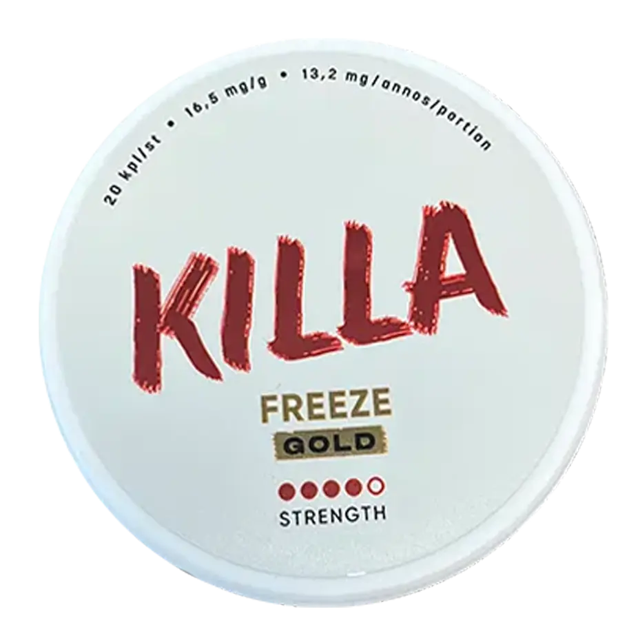 KILLA - Freeze Gold - 13mg - 4 Dot - x20