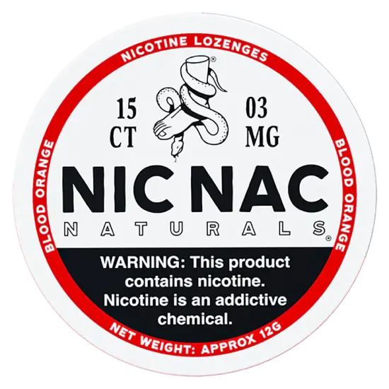 NIC NAC - Blood Orange - 6mg - 3 Dot - x15