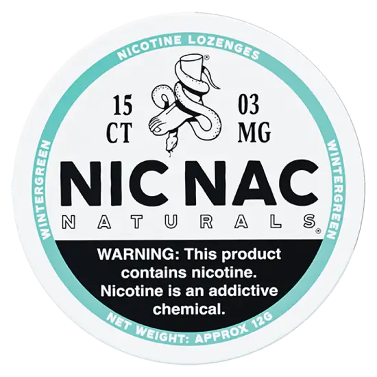NIC NAC - Wintergreen - 6mg - 3 Dot - x15