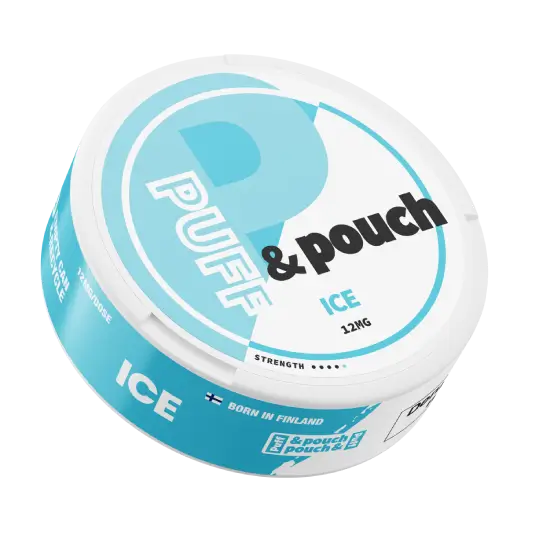 Puff & Pouch - Ice - 12mg - 4 Dot - x20