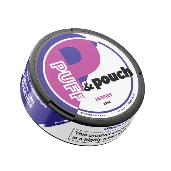 PUFF & POUCH - Berries - 12mg - 4 Dot - x20