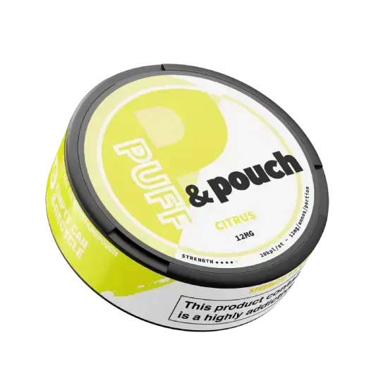Puff & Pouch - Citrus - 12mg - 4 Dot - x20