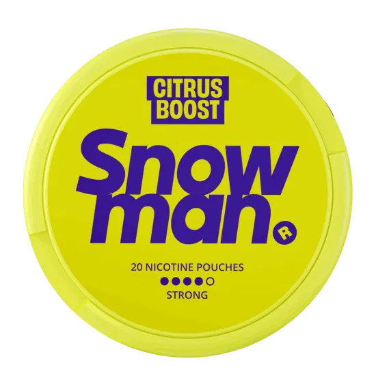 SNOWMAN - Citrus Boost - 12mg - 4 Dot - x20