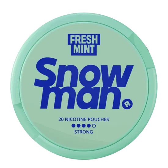 SNOWMAN - Fresh Mint - 12mg - 4 Dot - x20