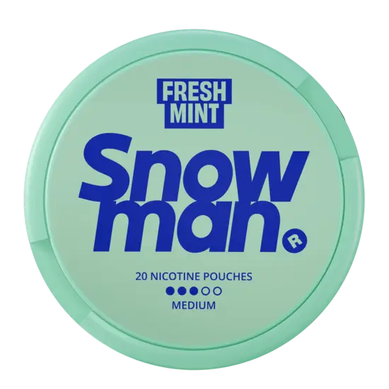 SNOWMAN - Fresh Mint - 9mg - 3 Dot - x20
