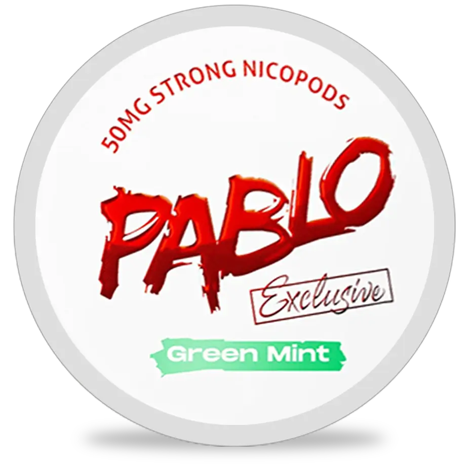PABLO - Green Mint Exclusive - 30mg - 5 Dot - x20