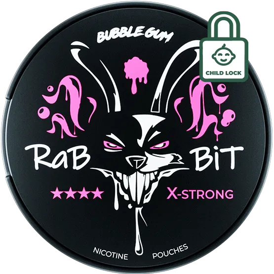 RABBIT - Bubble Gum - 50mg - 4 Dot - x20