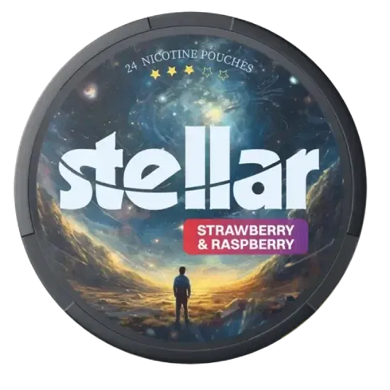 STELLAR - Strawberry & Raspberry - 8mg - 3 Dot - x24
