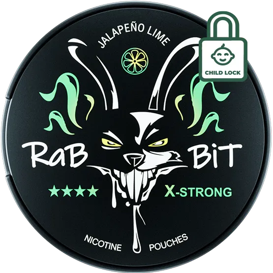 RABBIT - Jalapeno Lime - 50mg - 4 Dot - x20