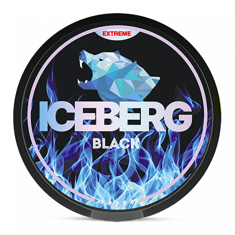 ICEBERG - Black - 35mg - 4 Dot - x20