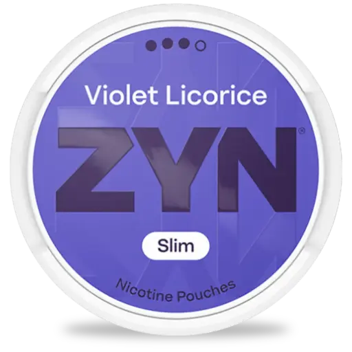 [VL-9] ZYN - Violet Licorice - 9 mg - 3 Dot - X21 