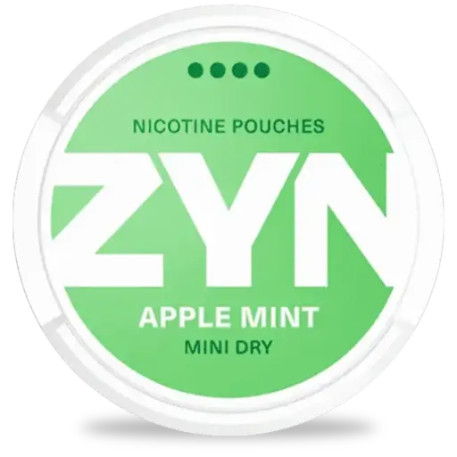 [AM-6] ZYN- Mini Dry Apple Mint - 6mg - 2 Dot - X20