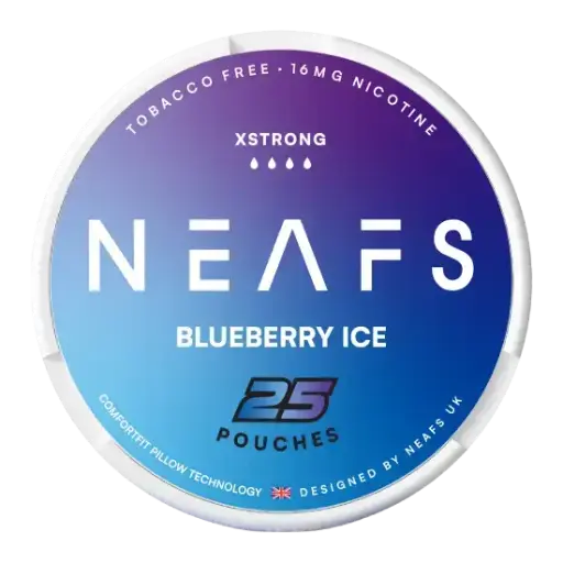 NEAFS - Blueberry Ice - 16mg - 4 Dot - x25       