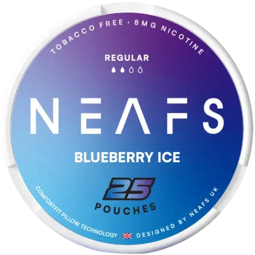 NEAFS - Blueberry Ice - 8mg - 2 Dot - x25        