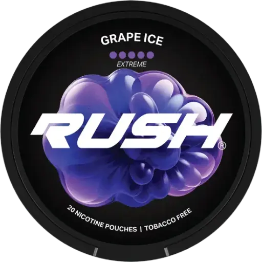 RUSH - Grape Ice - 21mg - 5 Dot - x20             