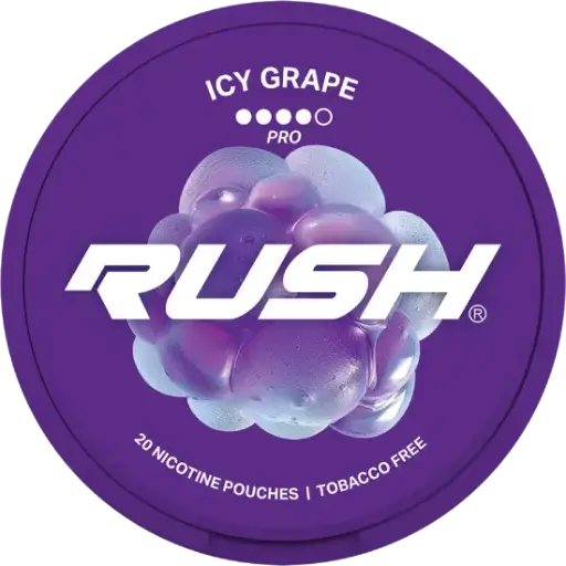 RUSH - Icy Grape - 11mg - 4 Dot - x20             