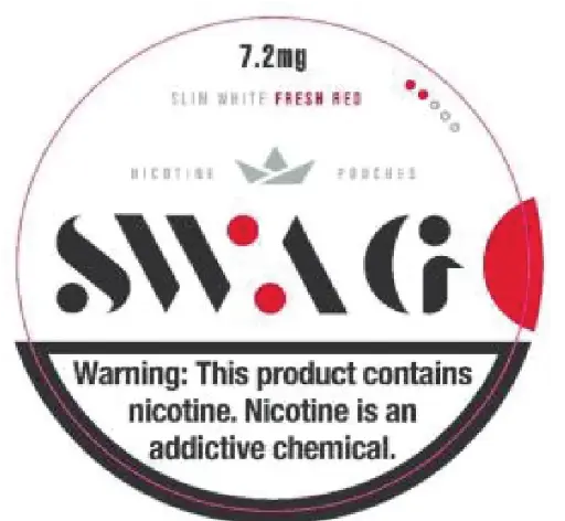 [SWA-FR7] SWAG Fresh Red Slim 7.2mg S2