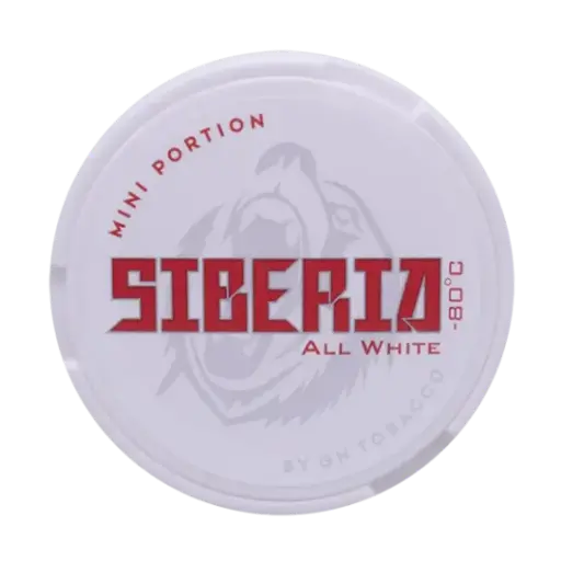 SIBERIA - All White Mini - 15mg - 3 Dot - x20  
