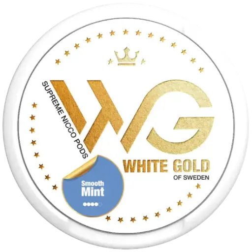 WHITE GOLD - Smooth Mint - 6mg - 4 Dot - x20    