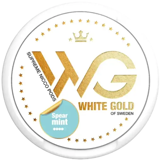 WHITE GOLD - Spearmint - 6mg - 4 Dot - x20     