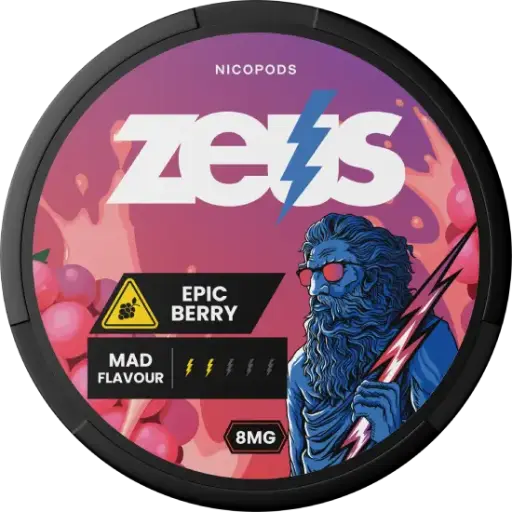 ZEUS - Epic Berry - 4mg - 2 Dot - x20    
