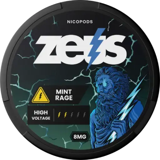 ZEUS - Mint Rage - 4mg - 2 Dot - x20  