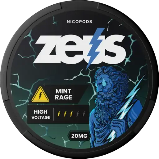 ZEUS - Mint Rage - 10mg - 3 Dot - x20   