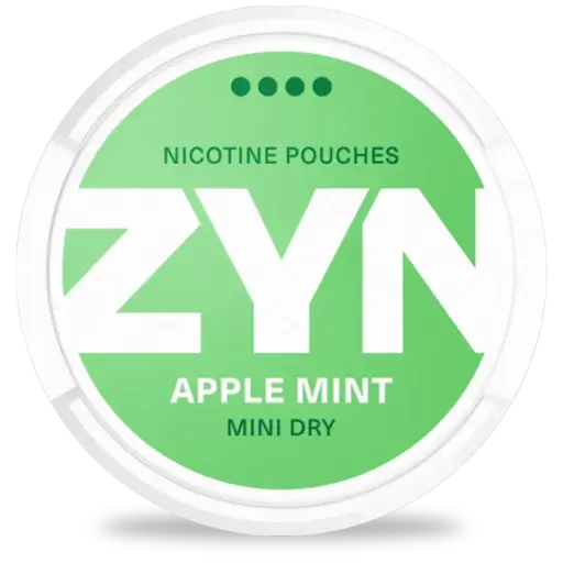 ZYN - Apple Mint Mini Dry - 6mg - 4 Dot - x20  