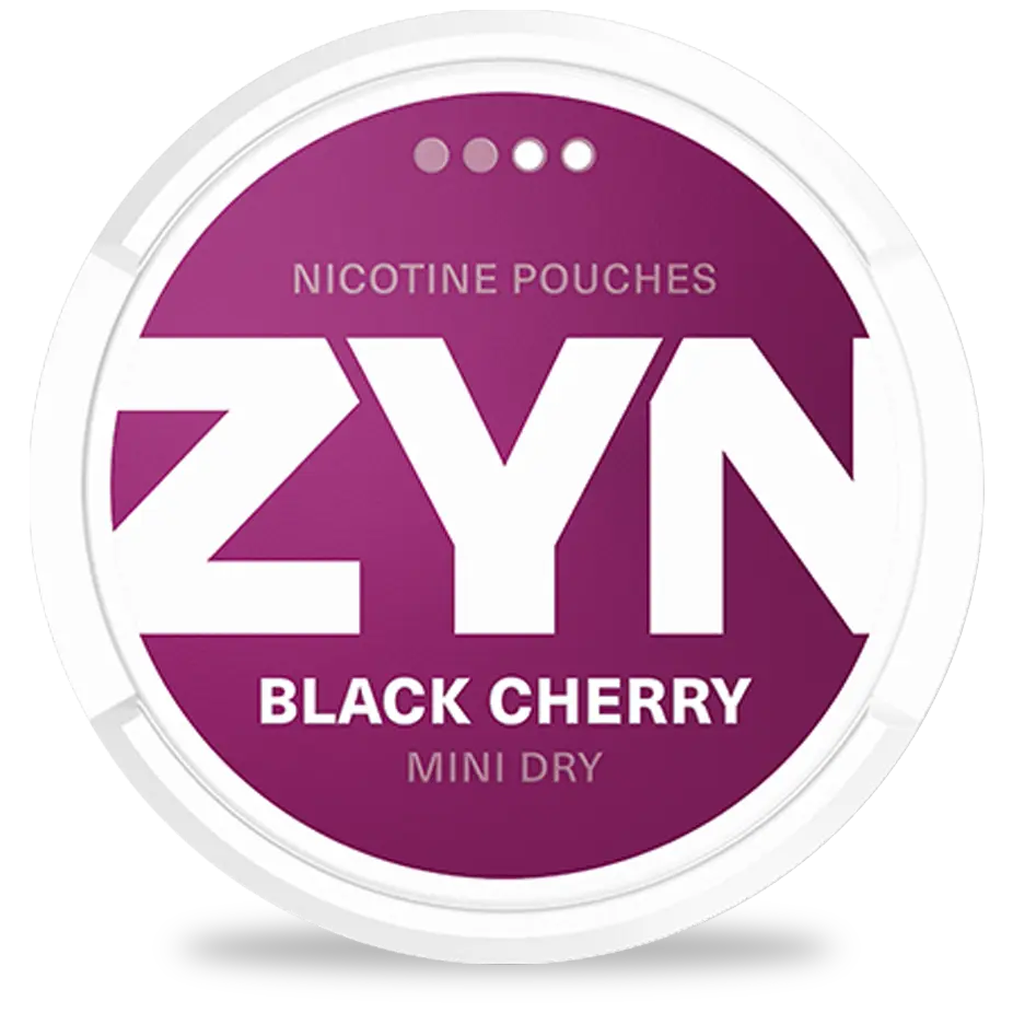ZYN - Black Cherry Mini Dry - 3mg - 2 Dot - x20  