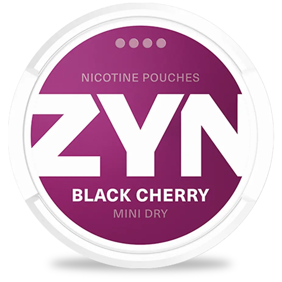 ZYN - Black Cherry Mini Dry - 6mg - 4 Dot - x20   