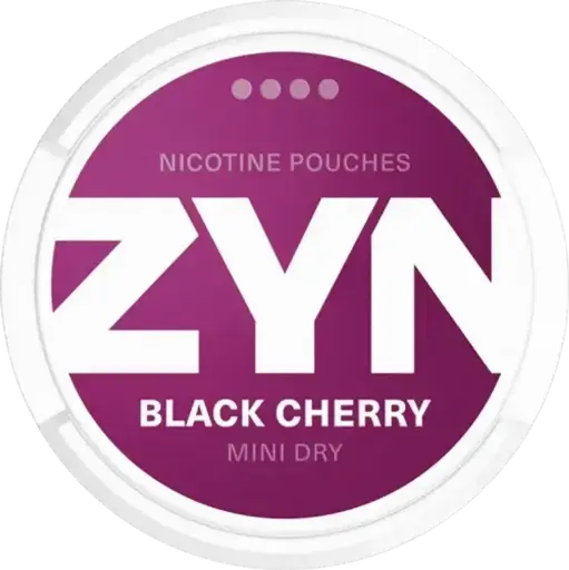 ZYN - Black Cherry Mini Dry - 6mg - 4 Dot - x20   