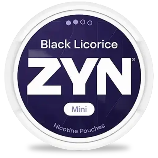 ZYN - Black Licorice - 3mg - 2 Dot - x20    