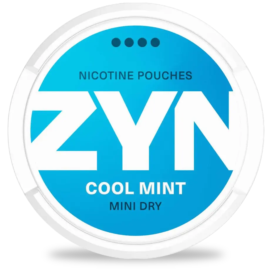 ZYN - Cool Mint Mini Dry - 6mg - 4 Dot - x20    