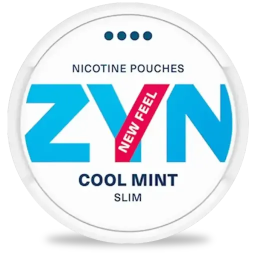 ZYN - Cool Mint Slim - 11mg - 4 Dot - X21  