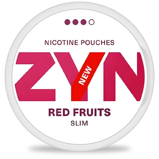 ZYN - Red Fruits - 9mg - 3 Dot - x21 