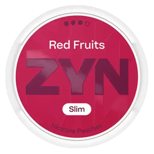 ZYN - Red Fruits Slim S3 - 9 mg - 3 Dot - X21  