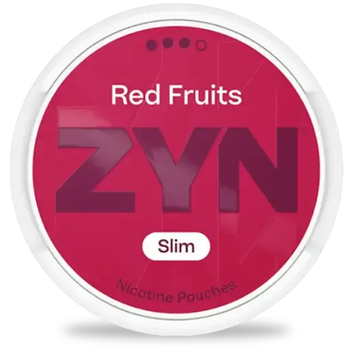 ZYN - Red Fruits Slim S3 - 9 mg - 3 Dot - X21  